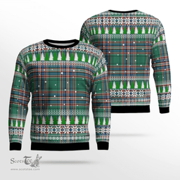 Scottish MacFarlane Hunting Ancient Clan Tartan Christmas Ugly Sweater - Plaid Family Ugly Sweater Scottish Plaid Tartan Plaid - ScotsTee - scotstee.com