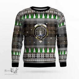 Scottish MacKay Weathered Clan Crest Tartan Christmas Ugly Sweater - Plaid Family Ugly Sweater Scottish Plaid Tartan Plaid - ScotsTee - scotstee.com