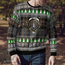 Scottish MacKay Weathered Clan Crest Tartan Christmas Ugly Sweater - Plaid Family Ugly Sweater Scottish Plaid Tartan Plaid - ScotsTee - scotstee.com
