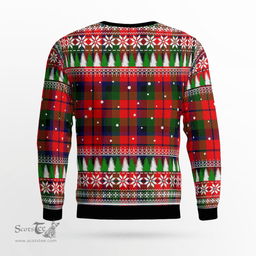 Scottish MacNaughton Modern Clan Crest Tartan Christmas Ugly Sweater - Plaid Family Ugly Sweater Scottish Plaid Tartan Plaid - ScotsTee - scotstee.com
