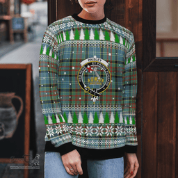 Scottish Paisley District Clan Crest Tartan Christmas Ugly Sweater - Plaid Family Ugly Sweater Scottish Plaid Tartan Plaid - ScotsTee - scotstee.com