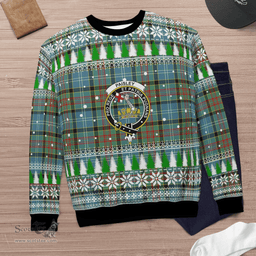 Scottish Paisley District Clan Crest Tartan Christmas Ugly Sweater - Plaid Family Ugly Sweater Scottish Plaid Tartan Plaid - ScotsTee - scotstee.com