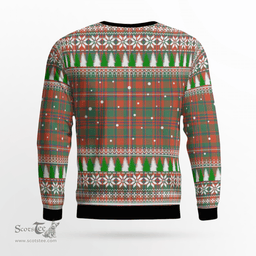 Scottish MacKinnon Ancient Clan Tartan Christmas Ugly Sweater - Plaid Family Ugly Sweater Scottish Plaid Tartan Plaid - ScotsTee - scotstee.com