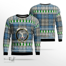 Scottish Napier Ancient Clan Crest Tartan Christmas Ugly Sweater - Plaid Family Ugly Sweater Scottish Plaid Tartan Plaid - ScotsTee - scotstee.com