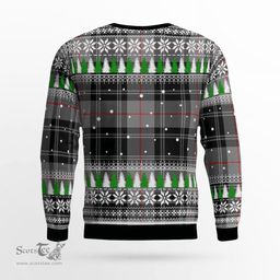 Scottish Moffat Modern Clan Crest Tartan Christmas Ugly Sweater - Plaid Family Ugly Sweater Scottish Plaid Tartan Plaid - ScotsTee - scotstee.com