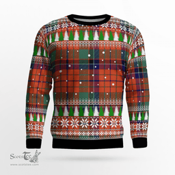 Scottish Nicolson Ancient Clan Tartan Christmas Ugly Sweater - Plaid Family Ugly Sweater Scottish Plaid Tartan Plaid - ScotsTee - scotstee.com