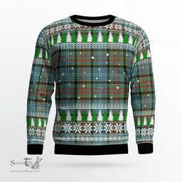 Scottish Walkinshaw Clan Tartan Christmas Ugly Sweater - Plaid Family Ugly Sweater Scottish Plaid Tartan Plaid - ScotsTee - scotstee.com
