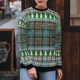 Scottish Walkinshaw Clan Tartan Christmas Ugly Sweater - Plaid Family Ugly Sweater Scottish Plaid Tartan Plaid - ScotsTee - scotstee.com