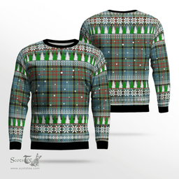 Scottish Walkinshaw Clan Tartan Christmas Ugly Sweater - Plaid Family Ugly Sweater Scottish Plaid Tartan Plaid - ScotsTee - scotstee.com