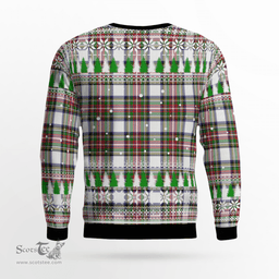 Scottish Stewart Dress Modern Clan Tartan Christmas Ugly Sweater - Plaid Family Ugly Sweater Scottish Plaid Tartan Plaid - ScotsTee - scotstee.com