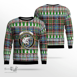 Scottish Norvel (Stirling) Clan Crest Tartan Christmas Ugly Sweater - Plaid Family Ugly Sweater Scottish Plaid Tartan Plaid - ScotsTee - scotstee.com