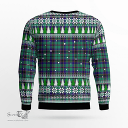 Scottish Stevenson Clan Tartan Christmas Ugly Sweater - Plaid Family Ugly Sweater Scottish Plaid Tartan Plaid - ScotsTee - scotstee.com