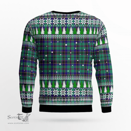 Scottish Stevenson Clan Tartan Christmas Ugly Sweater - Plaid Family Ugly Sweater Scottish Plaid Tartan Plaid - ScotsTee - scotstee.com