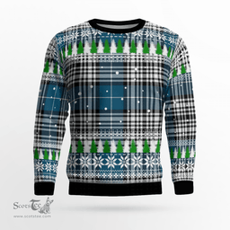 Scottish Napier Modern Clan Tartan Christmas Ugly Sweater - Plaid Family Ugly Sweater Scottish Plaid Tartan Plaid - ScotsTee - scotstee.com