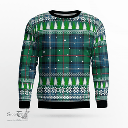 Scottish Urquhart Ancient Clan Tartan Christmas Ugly Sweater - Plaid Family Ugly Sweater Scottish Plaid Tartan Plaid - ScotsTee - scotstee.com