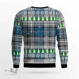 Scottish Napier Modern Clan Crest Tartan Christmas Ugly Sweater - Plaid Family Ugly Sweater Scottish Plaid Tartan Plaid - ScotsTee - scotstee.com