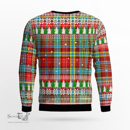 Scottish Ogilvie Clan Crest Tartan Christmas Ugly Sweater - Plaid Family Ugly Sweater Scottish Plaid Tartan Plaid - ScotsTee - scotstee.com