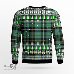 Scottish Wallace Hunting Ancient Clan Crest Tartan Christmas Ugly Sweater - Plaid Family Ugly Sweater Scottish Plaid Tartan Plaid - ScotsTee - scotstee.com