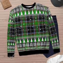 Scottish Webster Clan Tartan Christmas Ugly Sweater - Plaid Family Ugly Sweater Scottish Plaid Tartan Plaid - ScotsTee - scotstee.com