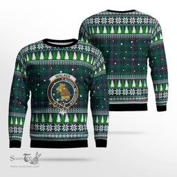 Scottish Walker Clan Crest Tartan Christmas Ugly Sweater - Plaid Family Ugly Sweater Scottish Plaid Tartan Plaid - ScotsTee - scotstee.com