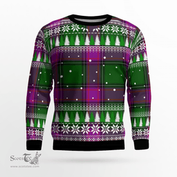 Scottish New Hampshire Clan Tartan Christmas Ugly Sweater - Plaid Family Ugly Sweater Scottish Plaid Tartan Plaid - ScotsTee - scotstee.com