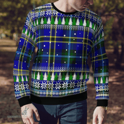Scottish Weir Modern Clan Tartan Christmas Ugly Sweater - Plaid Family Ugly Sweater Scottish Plaid Tartan Plaid - ScotsTee - scotstee.com
