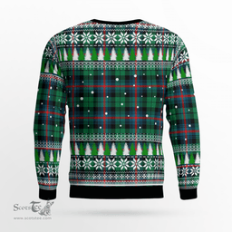 Scottish Urquhart Broad Red Ancient Clan Crest Tartan Christmas Ugly Sweater - Plaid Family Ugly Sweater Scottish Plaid Tartan Plaid - ScotsTee - scotstee.com