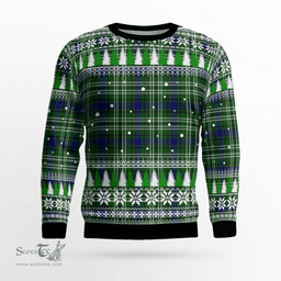 Scottish Tweedside District Clan Tartan Christmas Ugly Sweater - Plaid Family Ugly Sweater Scottish Plaid Tartan Plaid - ScotsTee - scotstee.com