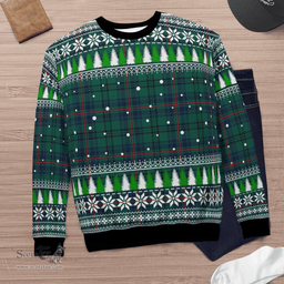 Scottish Walker Clan Tartan Christmas Ugly Sweater - Plaid Family Ugly Sweater Scottish Plaid Tartan Plaid - ScotsTee - scotstee.com