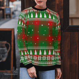 Scottish Middleton Modern Clan Tartan Christmas Ugly Sweater - Plaid Family Ugly Sweater Scottish Plaid Tartan Plaid - ScotsTee - scotstee.com