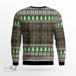 Scottish Stewart Hunting Weathered Clan Tartan Christmas Ugly Sweater - Plaid Family Ugly Sweater Scottish Plaid Tartan Plaid - ScotsTee - scotstee.com