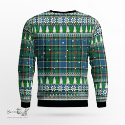 Scottish Ogilvie Hunting Ancient Clan Tartan Christmas Ugly Sweater - Plaid Family Ugly Sweater Scottish Plaid Tartan Plaid - ScotsTee - scotstee.com