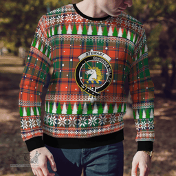 Scottish Stewart of Appin Ancient Clan Crest Tartan Christmas Ugly Sweater - Plaid Family Ugly Sweater Scottish Plaid Tartan Plaid - ScotsTee - scotstee.com