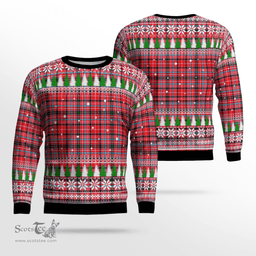 Scottish Udny Clan Tartan Christmas Ugly Sweater - Plaid Family Ugly Sweater Scottish Plaid Tartan Plaid - ScotsTee - scotstee.com