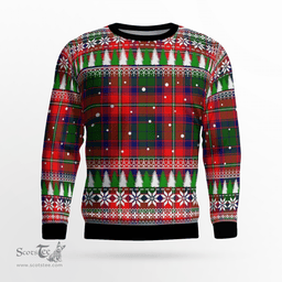 Scottish Roxburgh District Clan Tartan Christmas Ugly Sweater - Plaid Family Ugly Sweater Scottish Plaid Tartan Plaid - ScotsTee - scotstee.com
