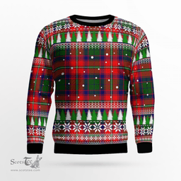 Scottish Roxburgh District Clan Tartan Christmas Ugly Sweater - Plaid Family Ugly Sweater Scottish Plaid Tartan Plaid - ScotsTee - scotstee.com
