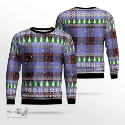 Scottish Rutherford Clan Tartan Christmas Ugly Sweater - Plaid Family Ugly Sweater Scottish Plaid Tartan Plaid - ScotsTee - scotstee.com