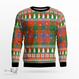 Scottish Ross Ancient Clan Tartan Christmas Ugly Sweater - Plaid Family Ugly Sweater Scottish Plaid Tartan Plaid - ScotsTee - scotstee.com
