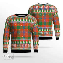 Scottish Ross Ancient Clan Tartan Christmas Ugly Sweater - Plaid Family Ugly Sweater Scottish Plaid Tartan Plaid - ScotsTee - scotstee.com