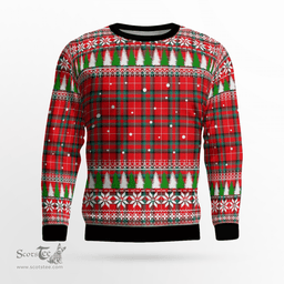 Scottish Stuart of Bute Clan Tartan Christmas Ugly Sweater - Plaid Family Ugly Sweater Scottish Plaid Tartan Plaid - ScotsTee - scotstee.com