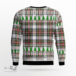 Scottish Stewart Dress Modern Clan Crest Tartan Christmas Ugly Sweater - Plaid Family Ugly Sweater Scottish Plaid Tartan Plaid - ScotsTee - scotstee.com