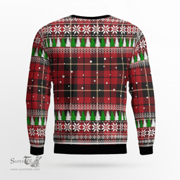 Scottish Wallace Hunting Clan Tartan Christmas Ugly Sweater - Plaid Family Ugly Sweater Scottish Plaid Tartan Plaid - ScotsTee - scotstee.com