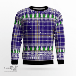 Scottish Ochterlony Clan Tartan Christmas Ugly Sweater - Plaid Family Ugly Sweater Scottish Plaid Tartan Plaid - ScotsTee - scotstee.com