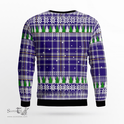 Scottish Ochterlony Clan Tartan Christmas Ugly Sweater - Plaid Family Ugly Sweater Scottish Plaid Tartan Plaid - ScotsTee - scotstee.com