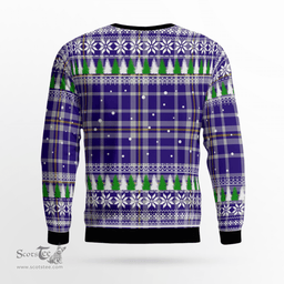 Scottish Ochterlony Clan Tartan Christmas Ugly Sweater - Plaid Family Ugly Sweater Scottish Plaid Tartan Plaid - ScotsTee - scotstee.com