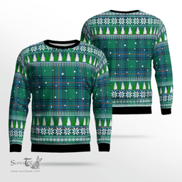 Scottish Shaw Ancient Clan Tartan Christmas Ugly Sweater - Plaid Family Ugly Sweater Scottish Plaid Tartan Plaid - ScotsTee - scotstee.com