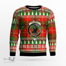 Scottish Turnbull Dress Clan Crest Tartan Christmas Ugly Sweater - Plaid Family Ugly Sweater Scottish Plaid Tartan Plaid - ScotsTee - scotstee.com
