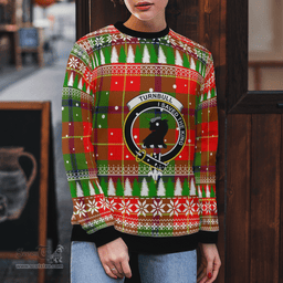 Scottish Turnbull Dress Clan Crest Tartan Christmas Ugly Sweater - Plaid Family Ugly Sweater Scottish Plaid Tartan Plaid - ScotsTee - scotstee.com