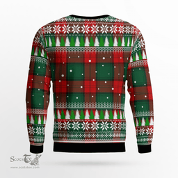 Scottish Stewart Atholl Modern Clan Tartan Christmas Ugly Sweater - Plaid Family Ugly Sweater Scottish Plaid Tartan Plaid - ScotsTee - scotstee.com