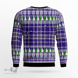 Scottish Ochterlony Clan Crest Tartan Christmas Ugly Sweater - Plaid Family Ugly Sweater Scottish Plaid Tartan Plaid - ScotsTee - scotstee.com